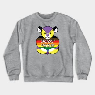 Beary Proud - NonBinary Crewneck Sweatshirt